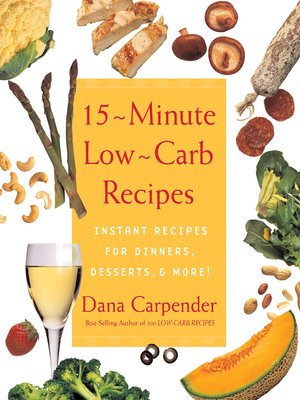 cover image of 15 Minute Low-Carb Recipes